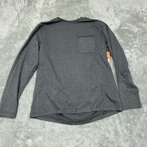 Bass Outdoor Mens Long Sleeve Crewneck Shirt With Pocket XL  NWT 6285